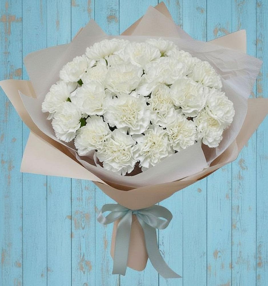 Букет цветов из: Гвоздики в Орске