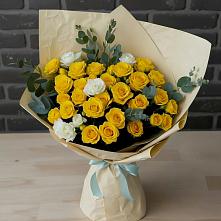 Букет цветов из:  Розы в Орске