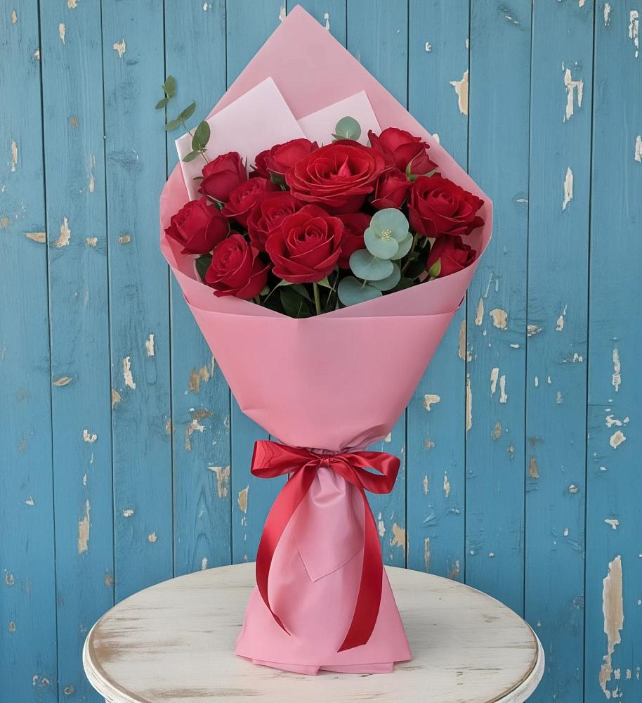 Букет цветов из: Розы в Орске