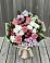 Букет цветов из: Альстромерии, Гвоздики, Розы и Хризантемы в Орске