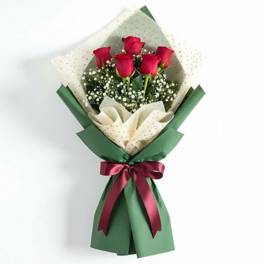 Букет цветов из: Розы в Орске