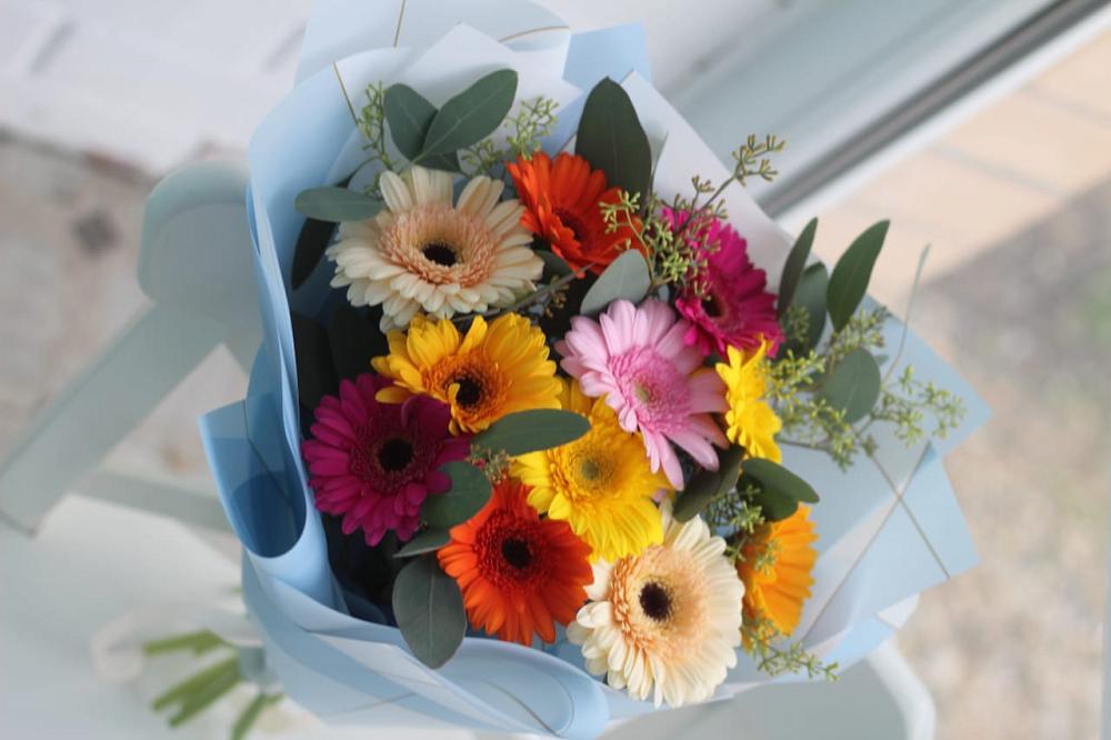 Букет цветов из: Герберы в Орске