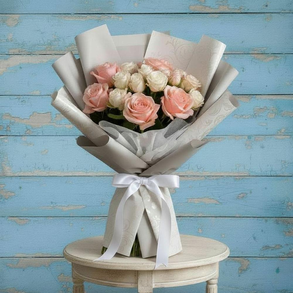 Букет цветов из: Розы в Орске