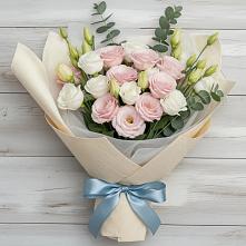 Букет цветов из:  Лизиантусы в Орске