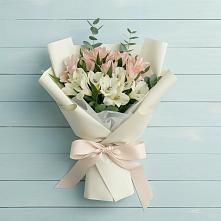 Букет цветов из:  Альстромерии #REPLACE_PRED# Орске