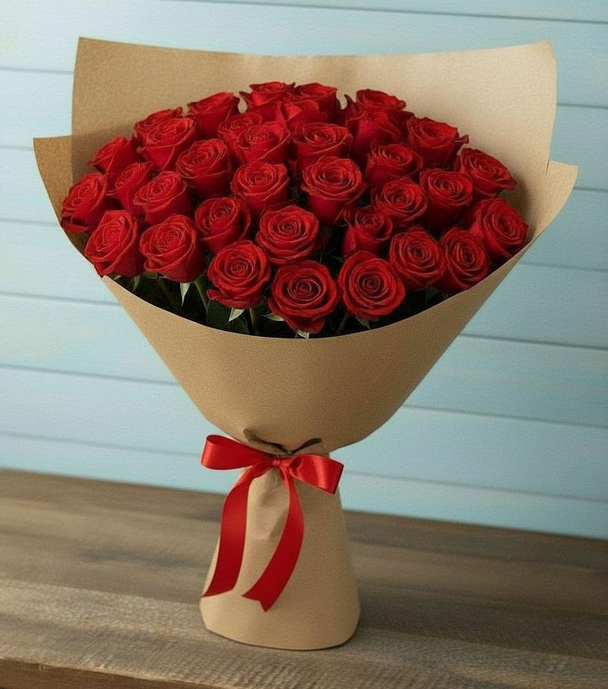 Букет Красные розы Милано в Орске