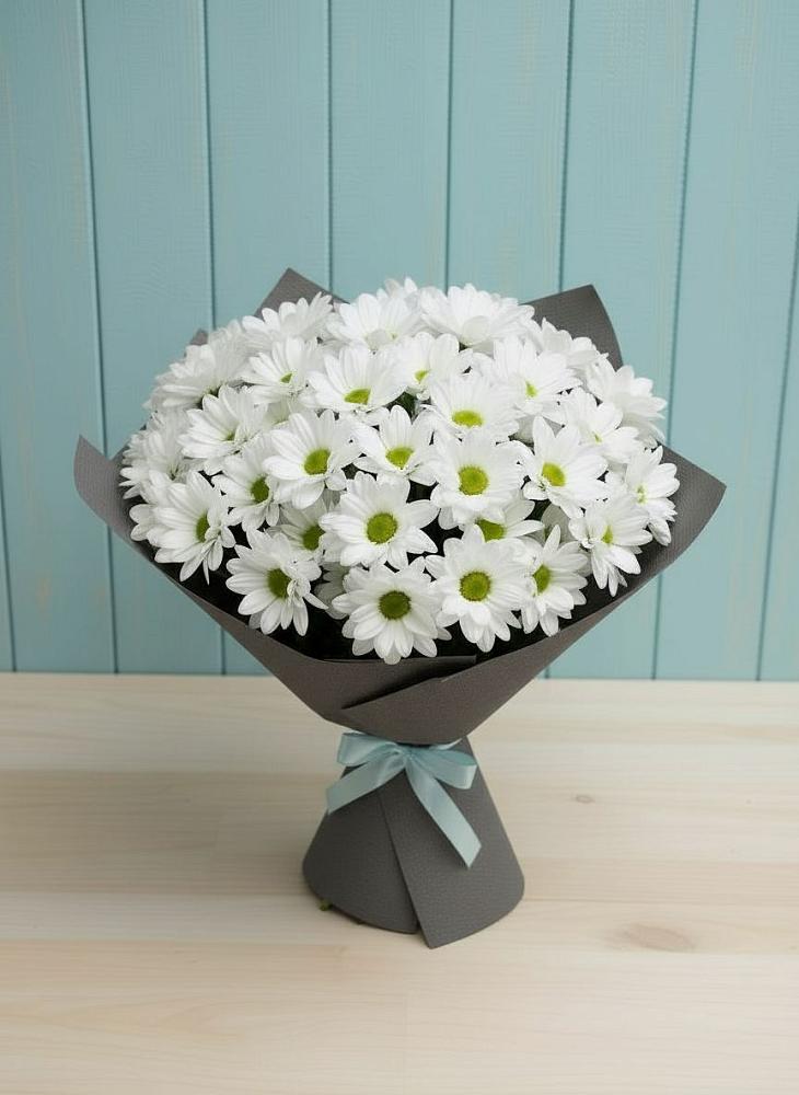 Букет цветов из: Хризантемы в Орске