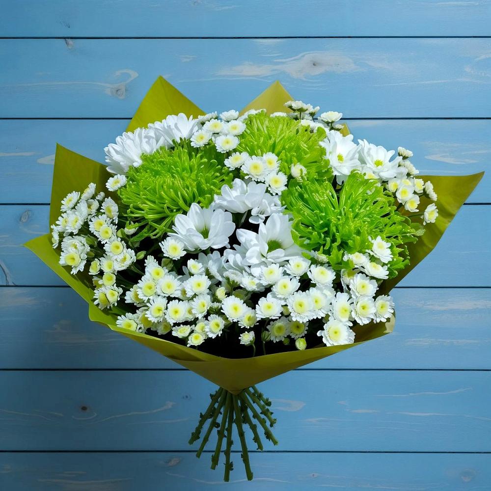 Букет цветов из: Хризантемы в Орске