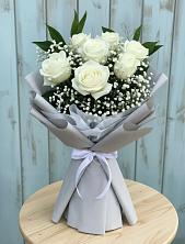 Букет цветов из:  Розы в Орске