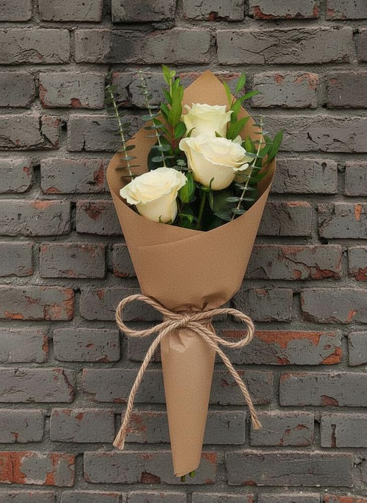 Букет цветов из: Розы в Орске