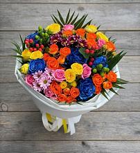 Букет цветов из:  Розы и Хризантемы #REPLACE_PRED# Орске