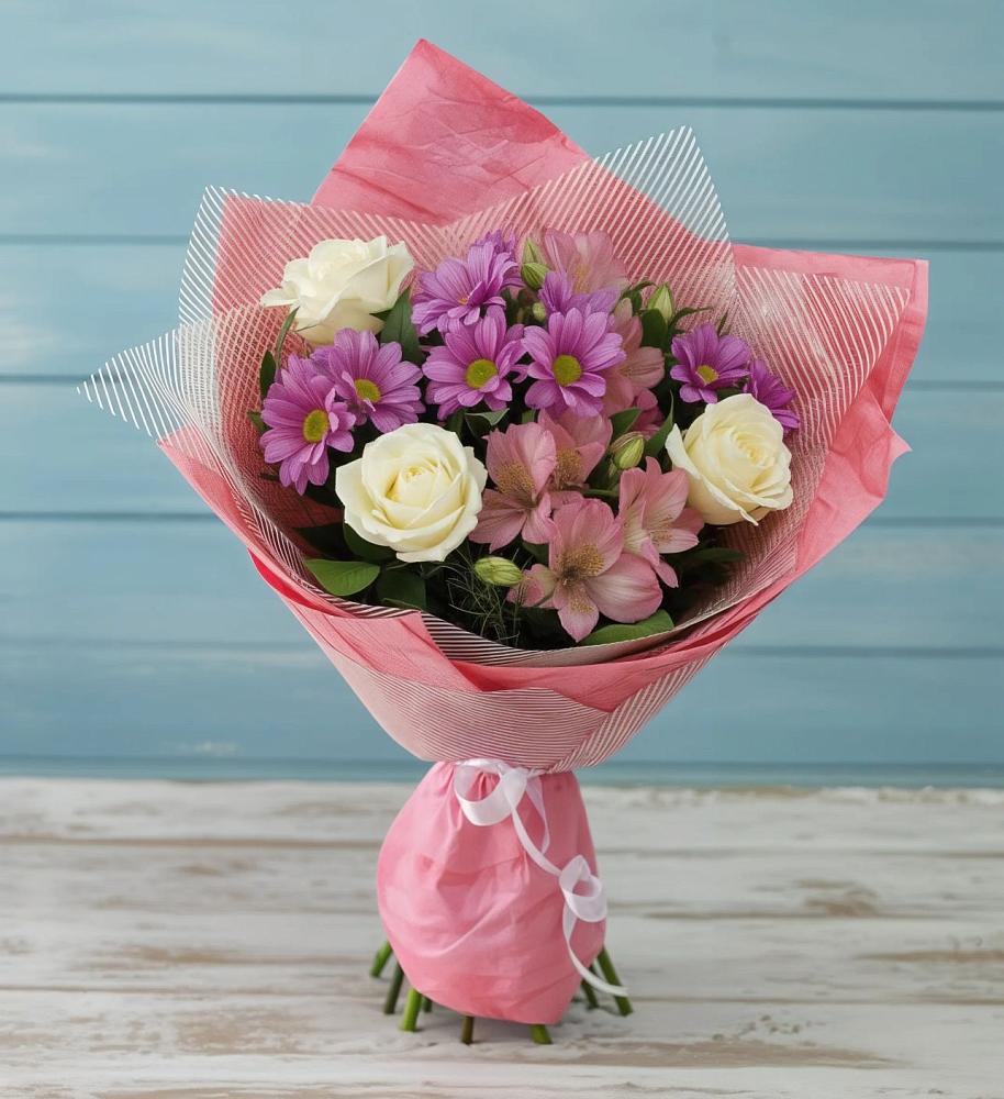 Букет цветов из: Герберы в Орске