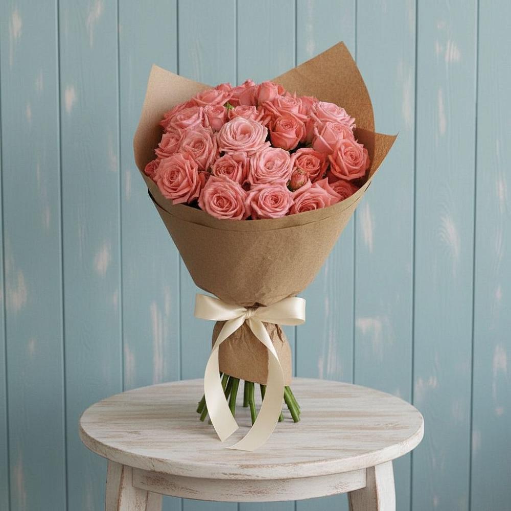 Букет цветов из: Розы в Орске